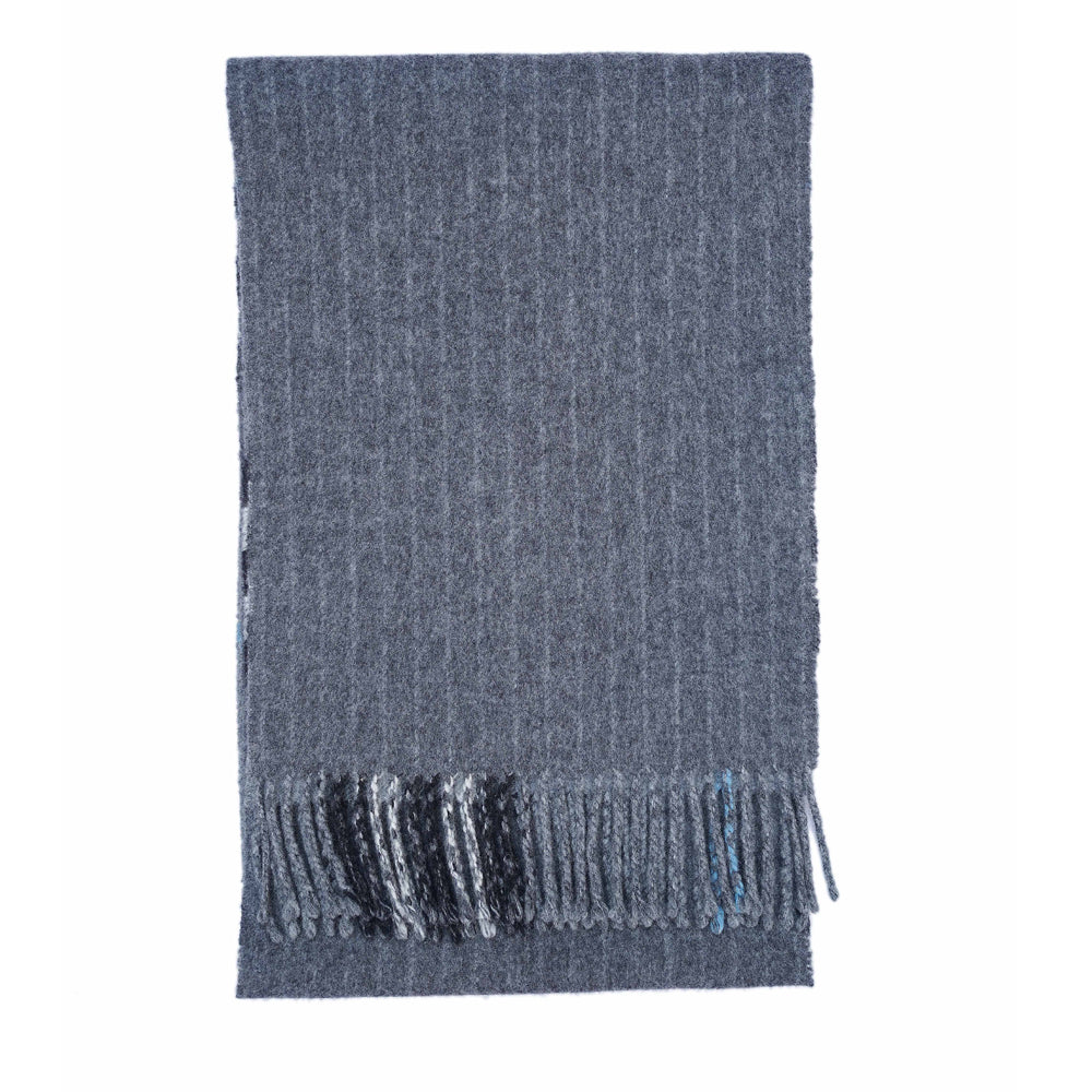 Merino/Cashmere Reversible Large Check Vintage Pre-Loved Scarf