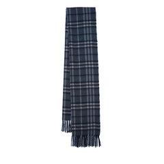Cashmere Plaid Print Vintage Pre-Loved Scarf