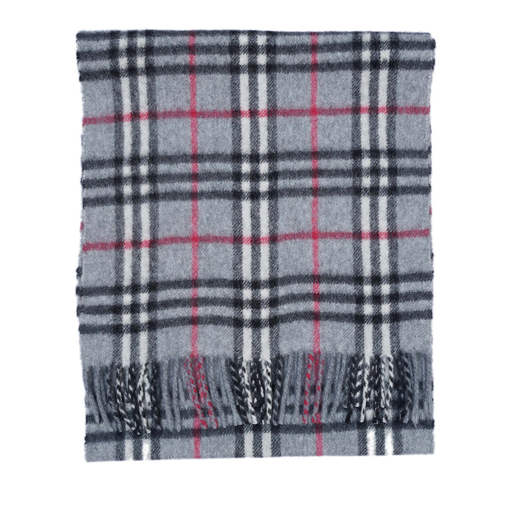 Cashmere Plaid Print Vintage Pre-Loved Scarf