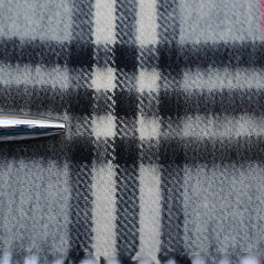 Cashmere Plaid Print Vintage Pre-Loved Scarf
