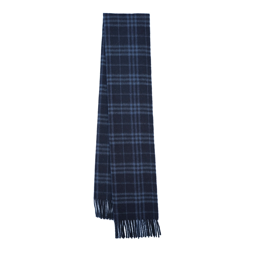 Cashmere Plaid Print Vintage Pre-Loved Scarf