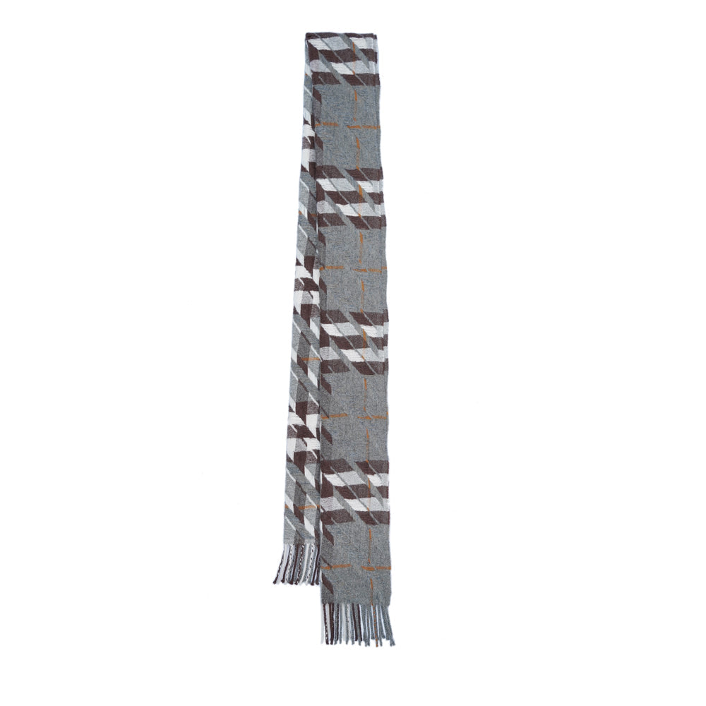 Cashmere Plaid Print Vintage Pre-Loved Scarf