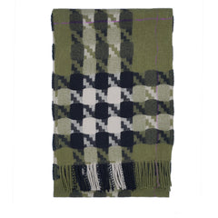 Cashmere Plaid Print Vintage Pre-Loved Scarf