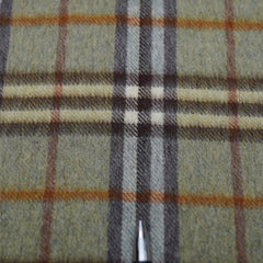 Cashmere Plaid Print Vintage Pre-Loved Scarf