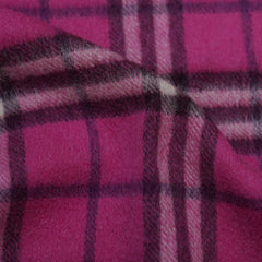 Cashmere Plaid Print Vintage Pre-Loved Scarf