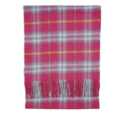 Cashmere Plaid Print Vintage Pre-Loved Scarf