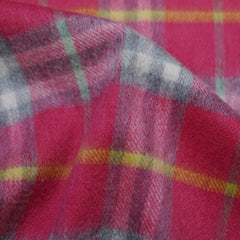 Cashmere Plaid Print Vintage Pre-Loved Scarf