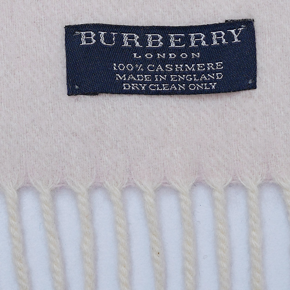 Cashmere Plain Vintage Pre-Loved Scarf