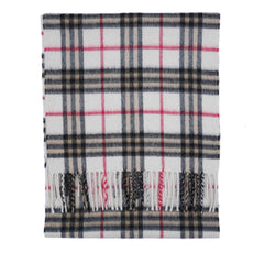Cashmere Plaid Print Vintage Pre-Loved Scarf
