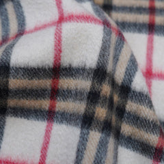 Cashmere Plaid Print Vintage Pre-Loved Scarf