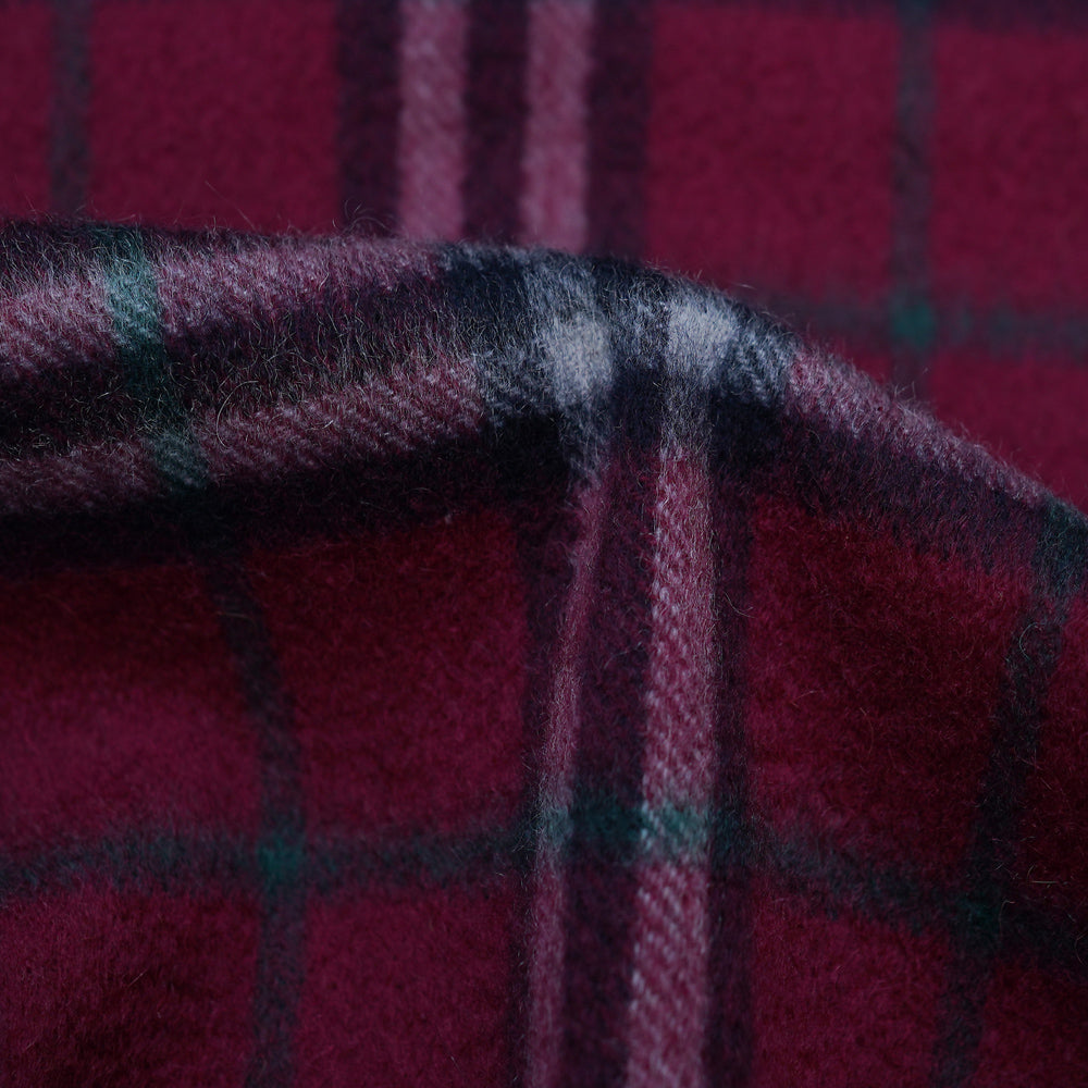 Cashmere Plaid Print Vintage Pre-Loved Scarf