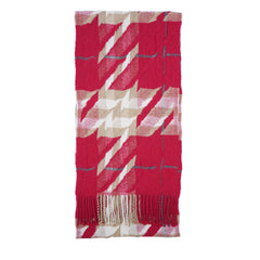 Cashmere Plaid Print Vintage Pre-Loved Scarf