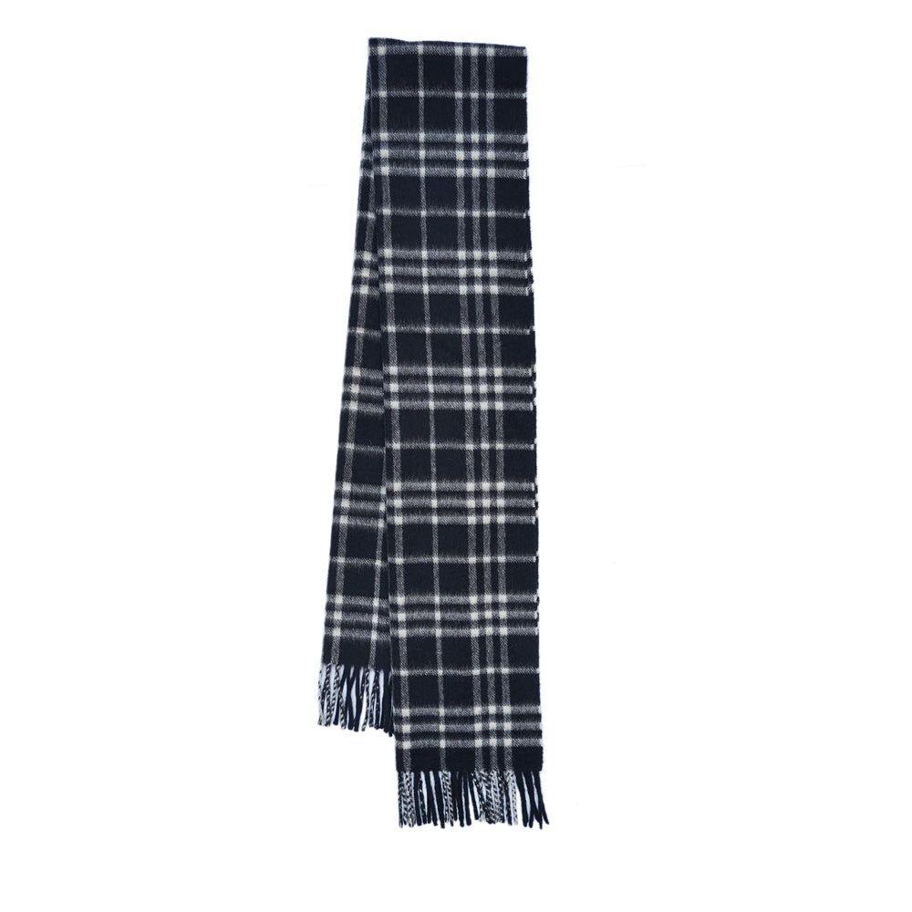 Cashmere Plaid Print Vintage Pre-Loved Scarf