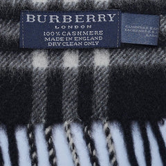 Cashmere Plaid Print Vintage Pre-Loved Scarf