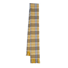 Lambswool Plaid Print Vintage Pre-Loved Scarf