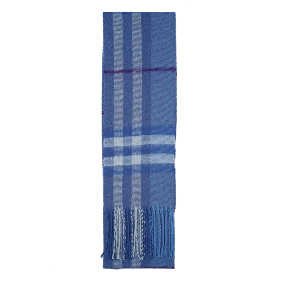 Cashmere Plaid Print Vintage Pre-Loved Scarf