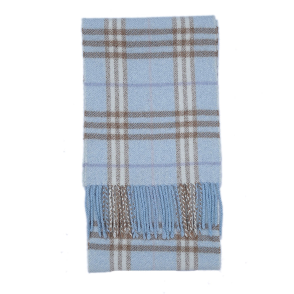 Wool Plaid Print Vintage Pre-Loved Scarf