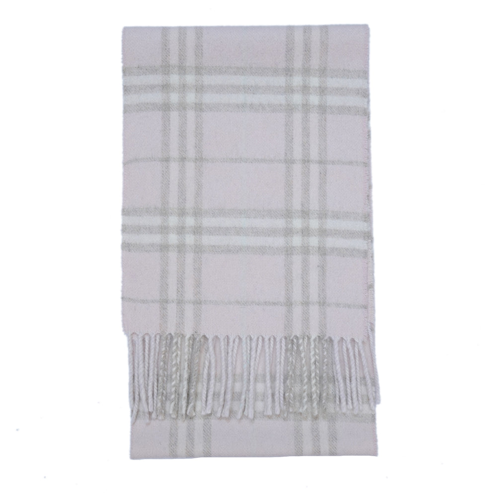 Cashmere Plaid Print Vintage Pre-Loved Scarf