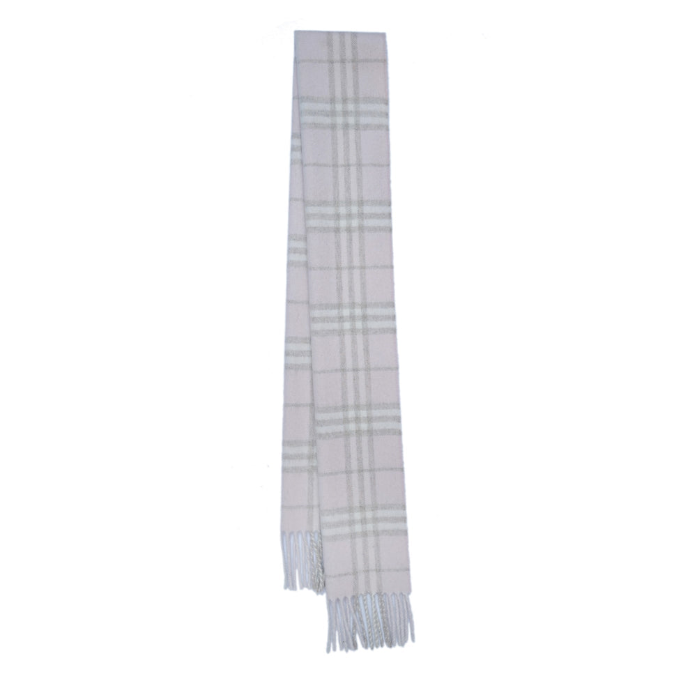 Cashmere Plaid Print Vintage Pre-Loved Scarf