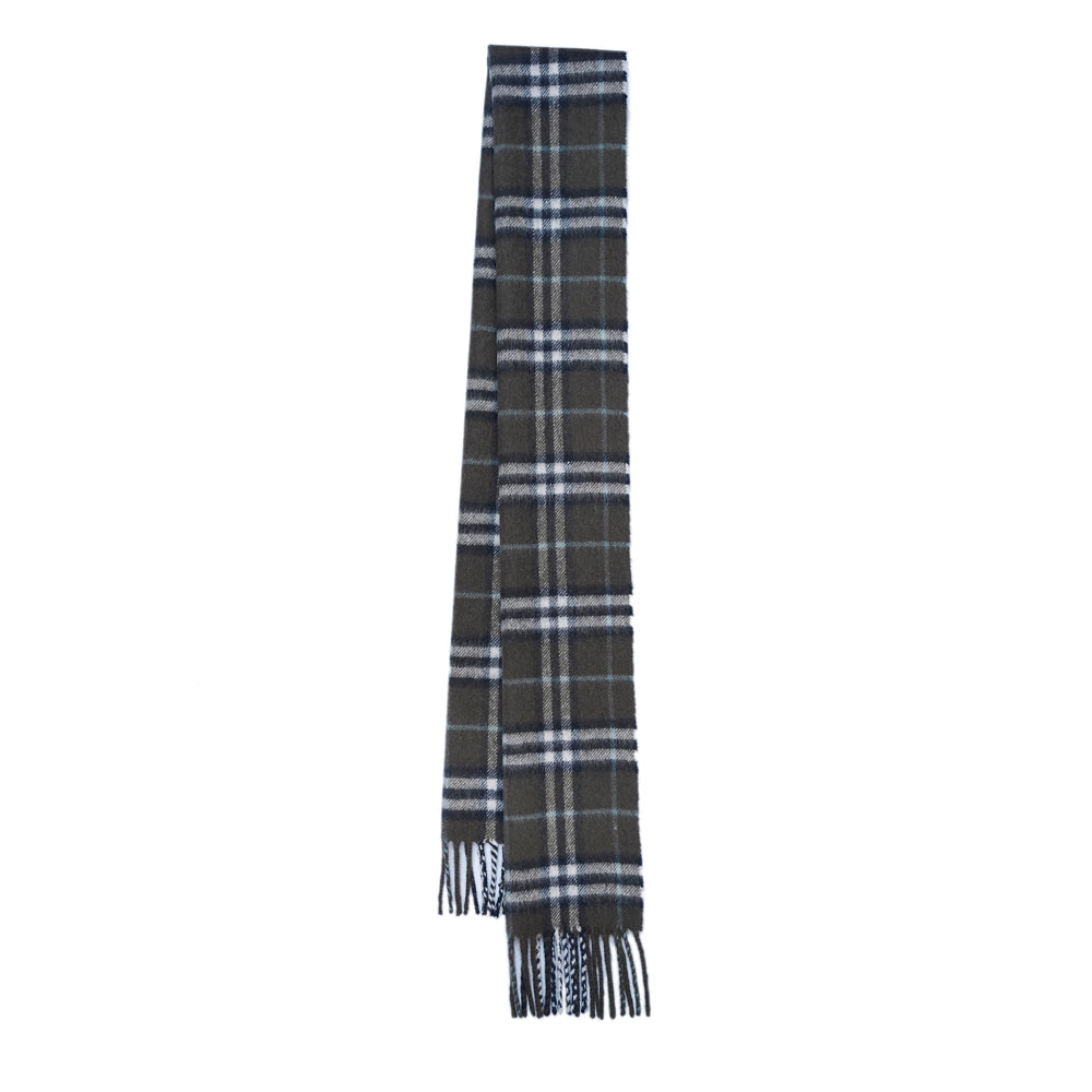 Wool Plaid Print Vintage Pre-Loved Scarf