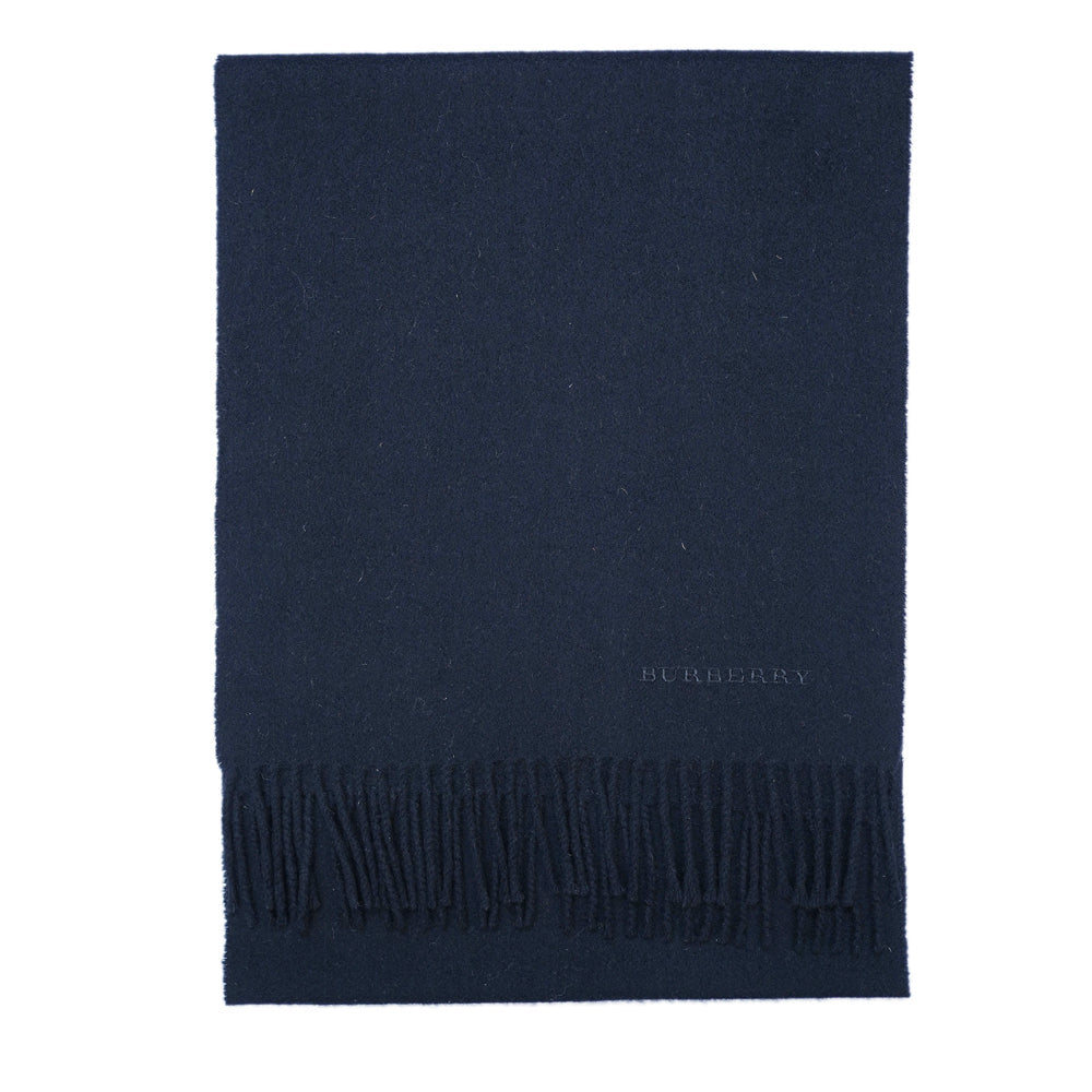 Cashmere Plain Print Vintage Pre-Loved Scarf
