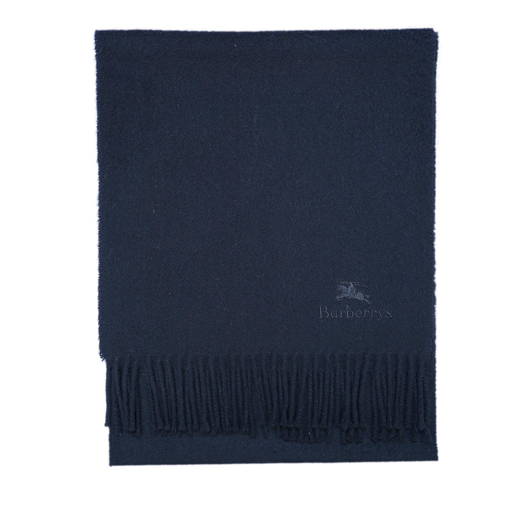 Cashmere Plain Print Vintage Pre-Loved Scarf