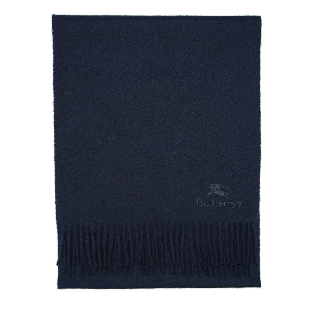 Cashmere Plain Print Vintage Pre-Loved Scarf