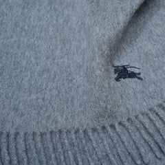 Cashmere Plain Print Vintage Pre-Loved Scarf