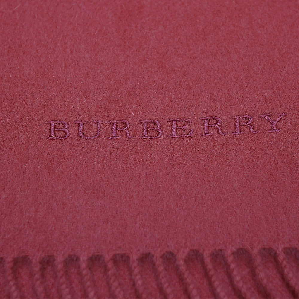 Cashmere Plain Print Vintage Pre-Loved Scarf