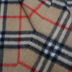 Cashmere Plaid Print Vintage Pre-Loved Scarf