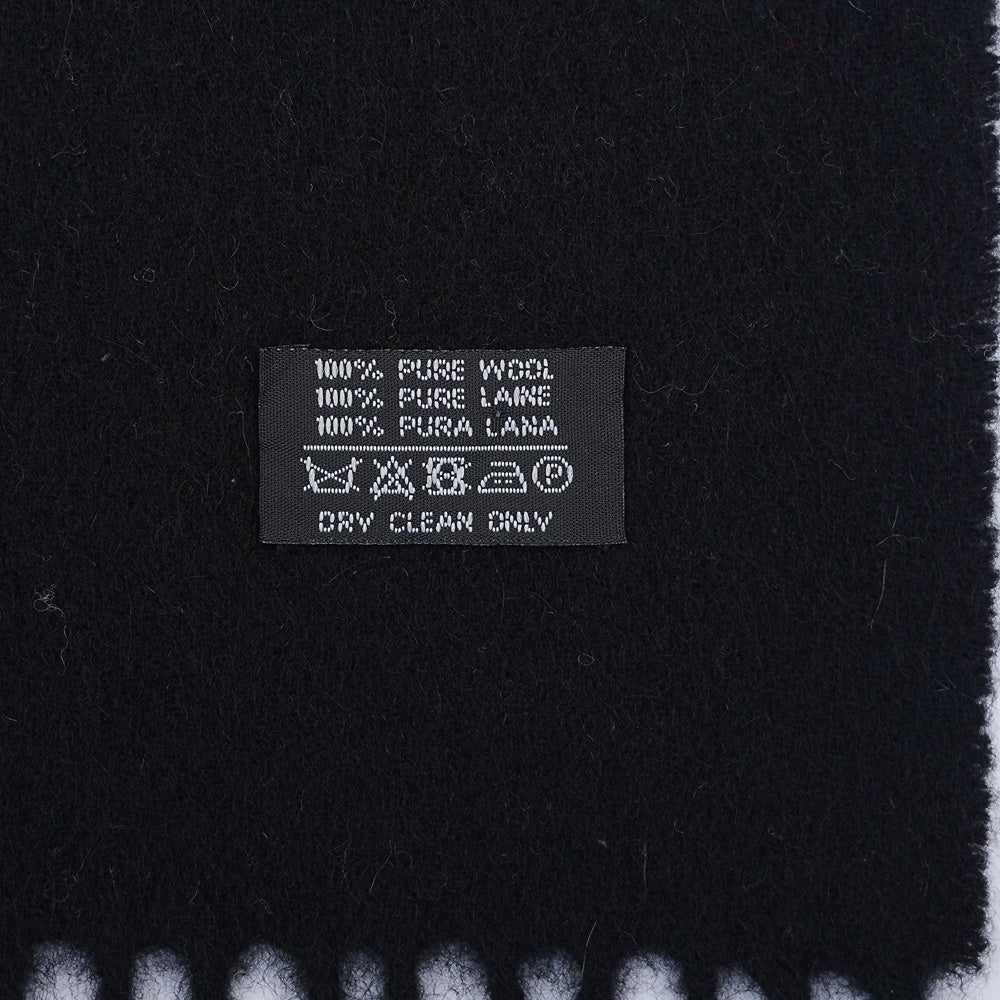 YSL Wool Plain Vintage Pre-Loved Scarf