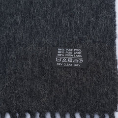 YSL Wool Plain Vintage Pre-Loved Scarf